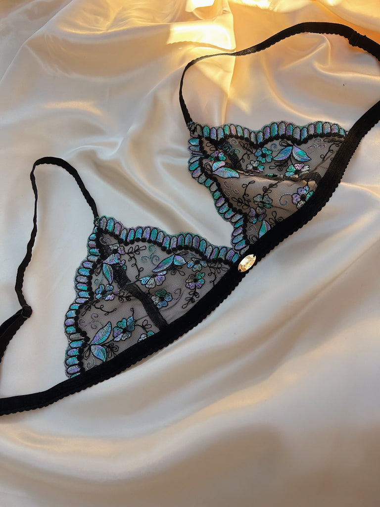 MLP Luna Women's Bralette Bra & Panties Lingerie 